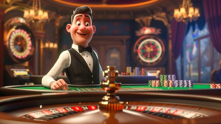 Studio live game shows dengan host profesional dan multi-angle camera di platform 8zk